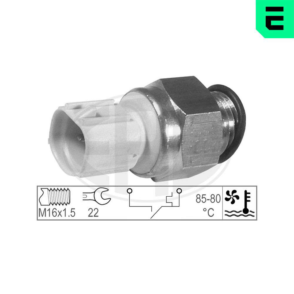 Thermocontact pour ventilateur de radiateur