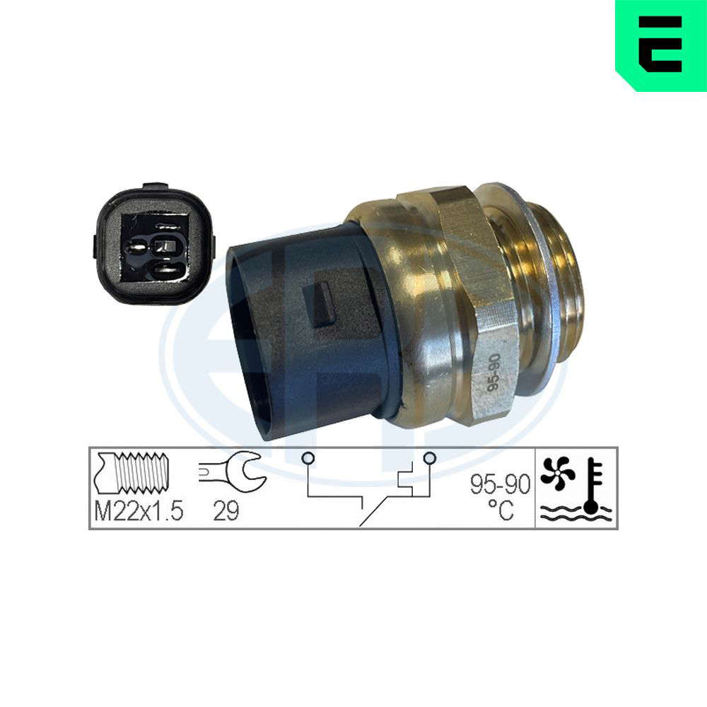 Thermocontact pour ventilateur de radiateur