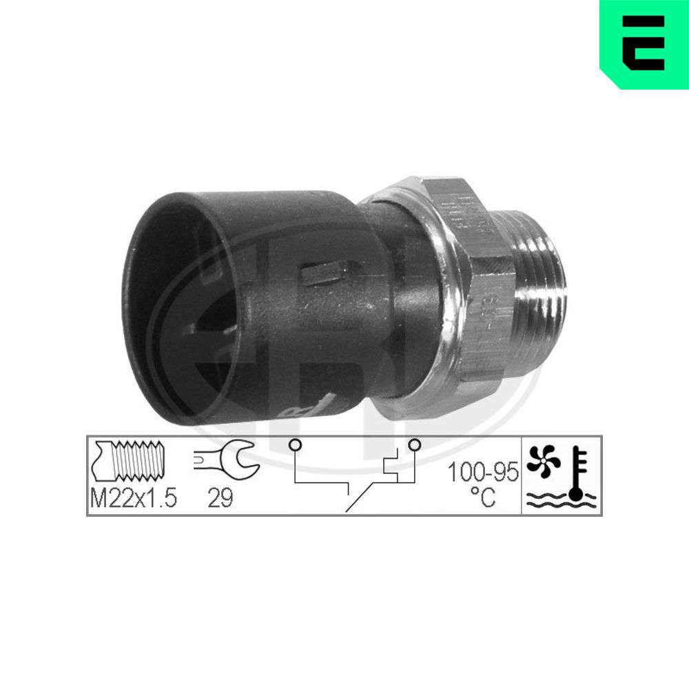 Thermocontact pour ventilateur de radiateur