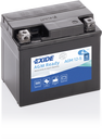 Batterie  EXIDE MOTO AGM12-5 12 V 4 AH + 70 AMPS EN + Droite  115x70x105