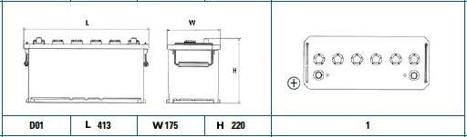 Batterie de démarrage