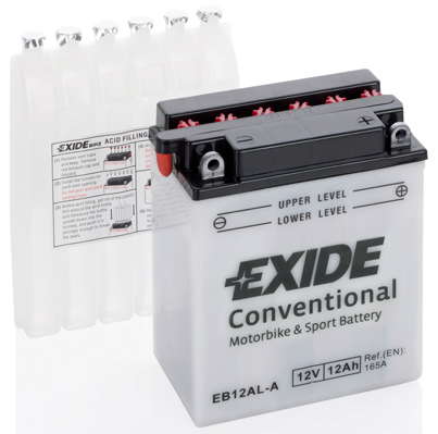 BATT CLASSIC 12V 12AH 165A +D 135x80x160