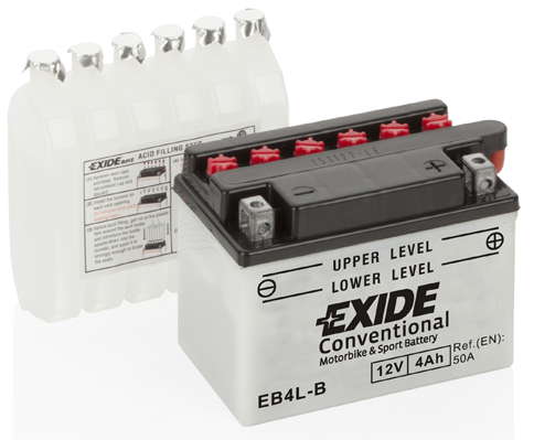 BATT AGM 12V 4AH 50A +D 120x70x95