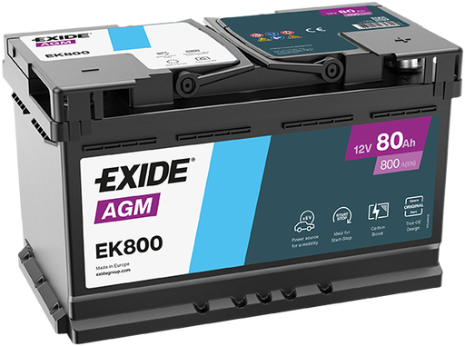BATT  12V 80AH 800A AGM 315 X 175 X 190
