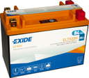 Batterie  EXIDE MOTO ELTX20H 12 V 7 AH + 380 AMPS EN + Gauche 175x90x130