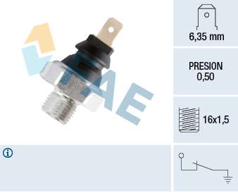 Pressostat d'huile