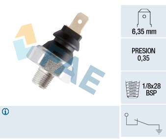 Pressostat d'huile