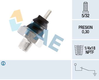 Pressostat d'huile