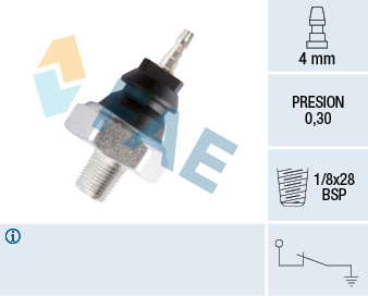 Pressostat d'huile