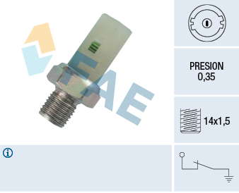 Pressostat d'huile