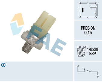 Pressostat d'huile
