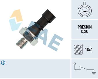 Pressostat d'huile