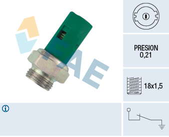 Pressostat d'huile