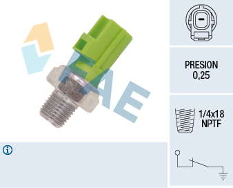 Pressostat d'huile