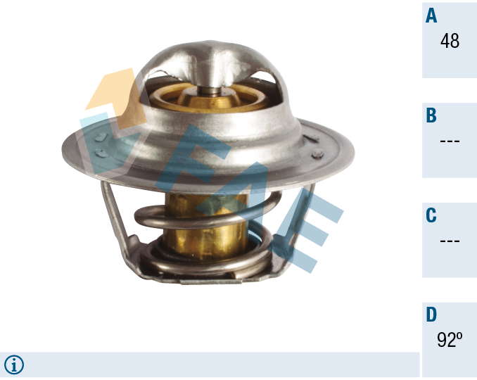 Thermostat d'eau