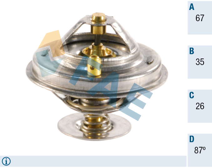 Thermostat d'eau