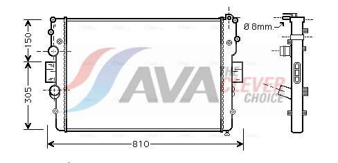 Radiateur moteur
