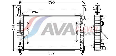 Radiateur moteur