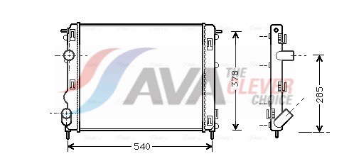 Radiateur moteur