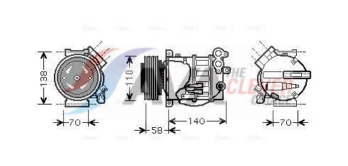 Compresseur de clim