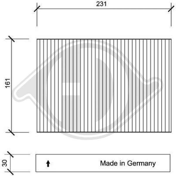 Filtre d'habitacle