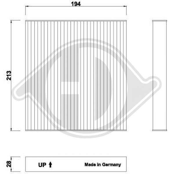 Filtre d'habitacle