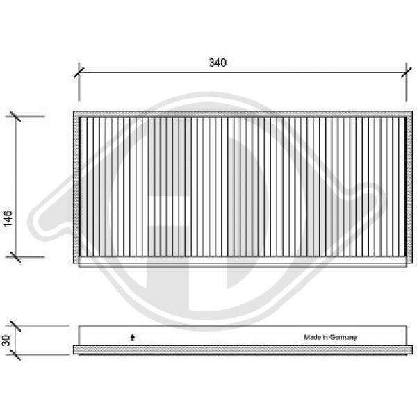 Filtre d'habitacle