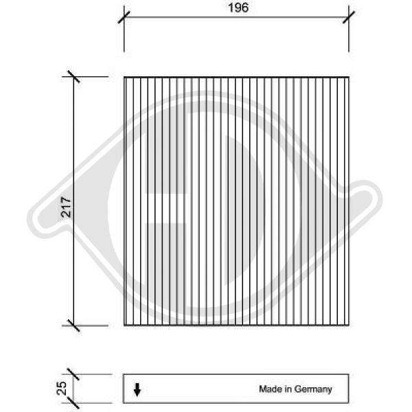 Filtre d'habitacle