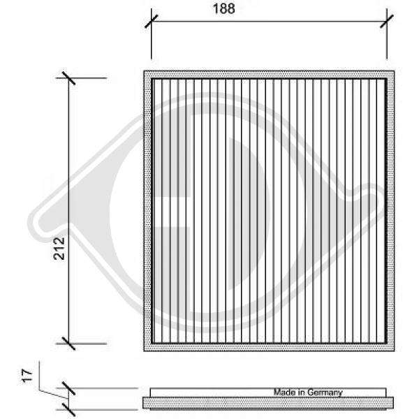 Filtre d'habitacle