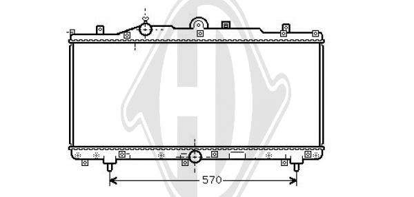 Radiateur du moteur