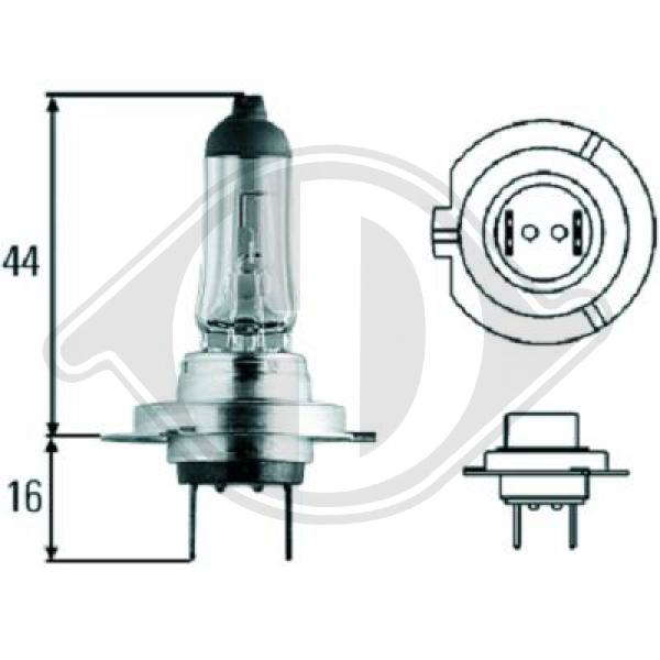 Ampoule feu de route