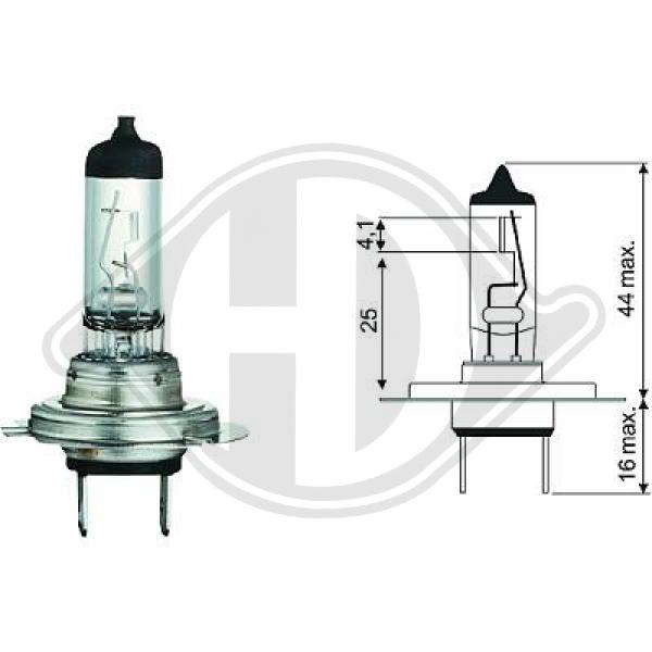 Ampoule feu de route