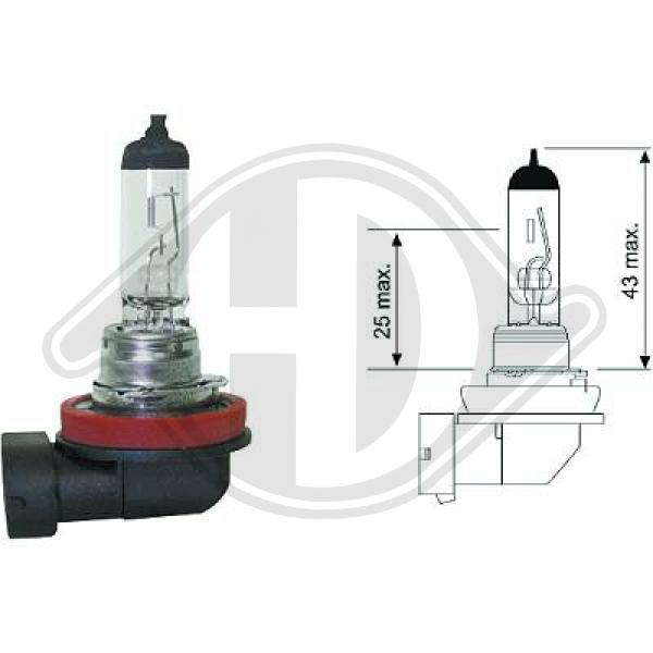 Ampoule feu de route