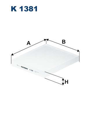 Filtre habitacle