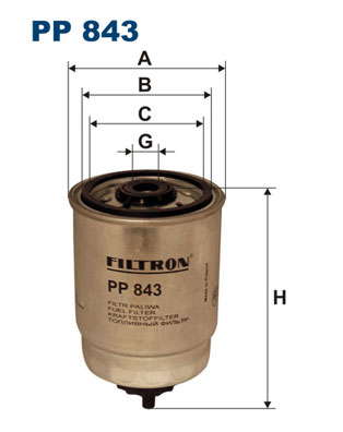 Filtre à carburant