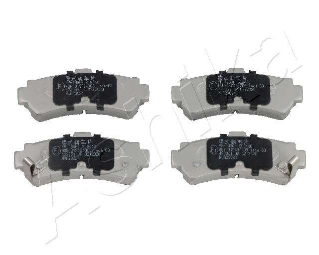 Jeu de plaquettes de frein arrière