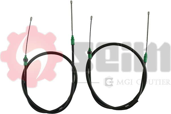 KITS CABLES DE FREINS 206
