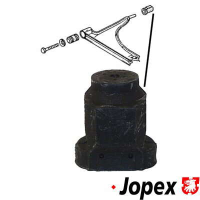 Silent bloc de triangle de suspension