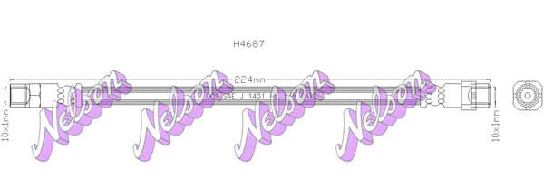 Flexible de frein