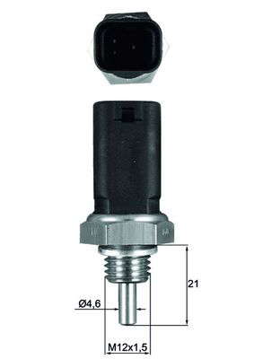 Sonde de température, liquide de refroidissement