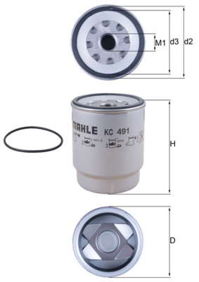 Filtre à carburant