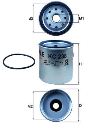 Filtre à carburant