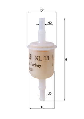 Filtre à carburant