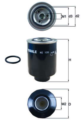 Filtre à carburant