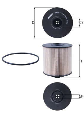 Filtre à carburant