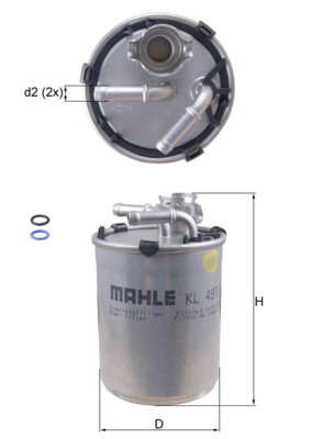 Filtre à carburant