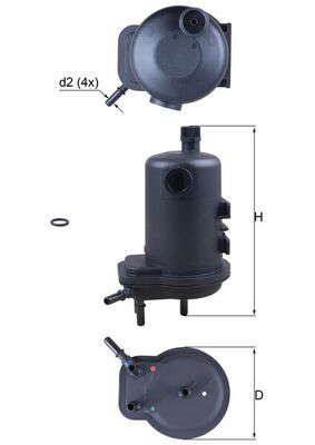 Filtre à carburant