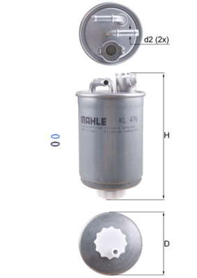 Filtre à carburant