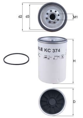 Filtre à carburant