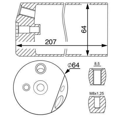 Filtre déshydrateur clim